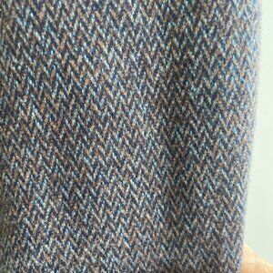 Knit Flannel Button-Up Shirt